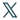 X Twitter icon